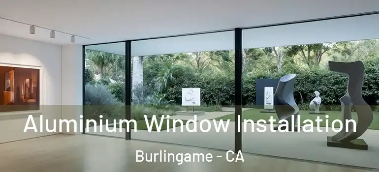  Aluminium Window Installation Burlingame - CA