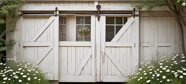 Rear Barn Door Repair in Burlingame, CA