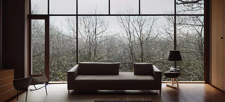 Casement Picture Window in Burlingame, CA