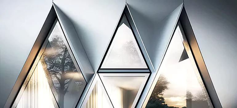 Trapezoid Window Design in Burlingame, CA