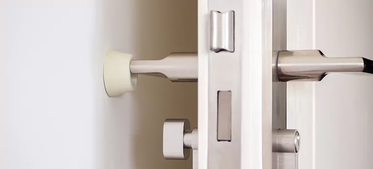 Half Moon Door Stop Installation in Burlingame, CA