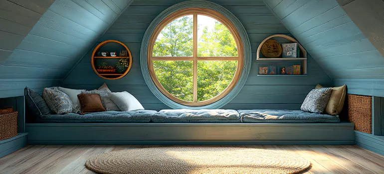 Custom Round Windows in Burlingame, CA