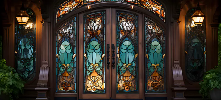 Wrought Iron Storm Door in Burlingame, CA
